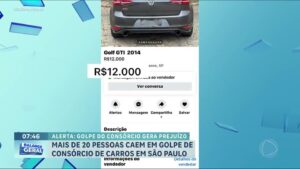 Golpe do Consórcio de Carro
